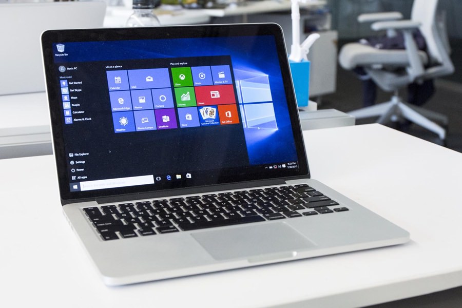 how to install windows 10 on macbook air without bootcamp